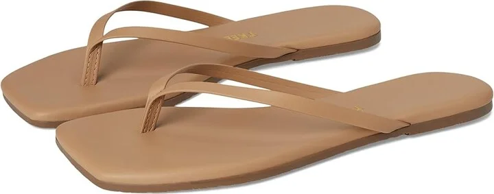 TKEES Square Toe Lily Women's Shoes Cocobutter : 5 B - Medium, Leather