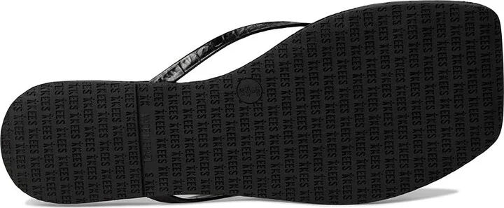 TKEES Square Toe Lily Women's Shoes Sable Croc : 7 B - Medium, Leather - Image 3