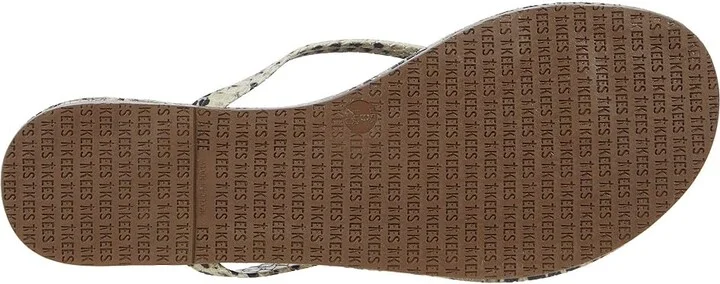 TKEES Studio Exotic Women's Sandals Sandsnake : 8 B - Medium, Leather - Image 3