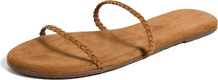 TKEES Women's Gemma Braid Flat Sandal