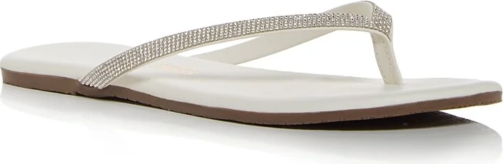 Tkees Women's Lily Infinity Embellished Flip Flops