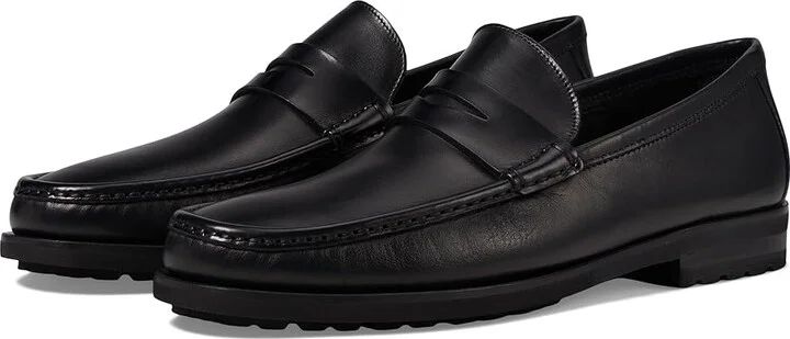 To Boot New York Belfast Men's Shoes Black : 9.5 M, Leather/Rubber/Suede