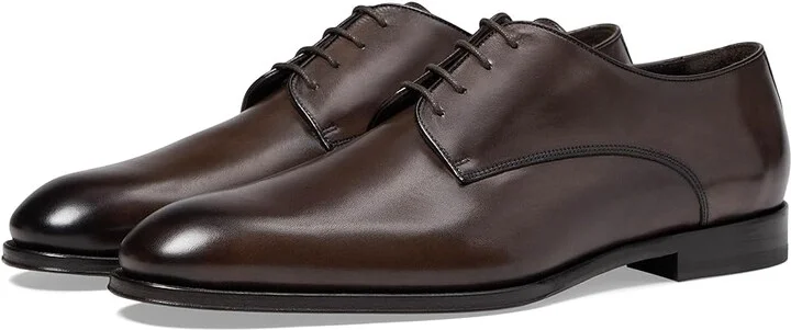 To Boot New York Blakeley Men's Lace Up Wing Tip Shoes Dark Brown Suede : 9 M, Leather