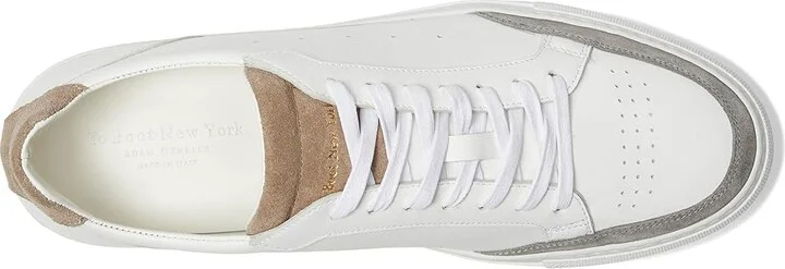 To Boot New York Buckley Men's Shoes White/Grey : 7 M, Leather - Image 2
