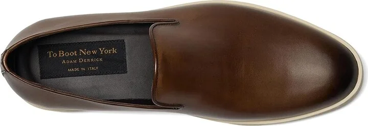 To Boot New York Elton Men's Slip on Shoes Burnished Brown : 8.5 M, Leather/Rubber - Image 2