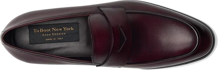 To Boot New York Jagger Men's Shoes Burgundy : 9 M, Leather - Image 2