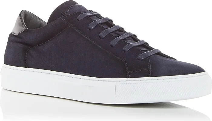 Navy Blue Suede