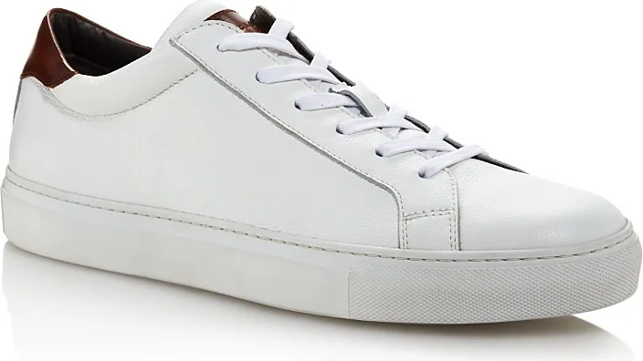 To Boot New York Men's Knox Leather Low-Top Sneakers