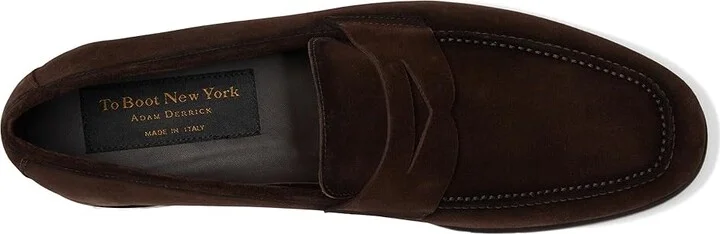 To Boot New York Ronny Men's Shoes Dark Brown Suede : 7.5 M - Image 2