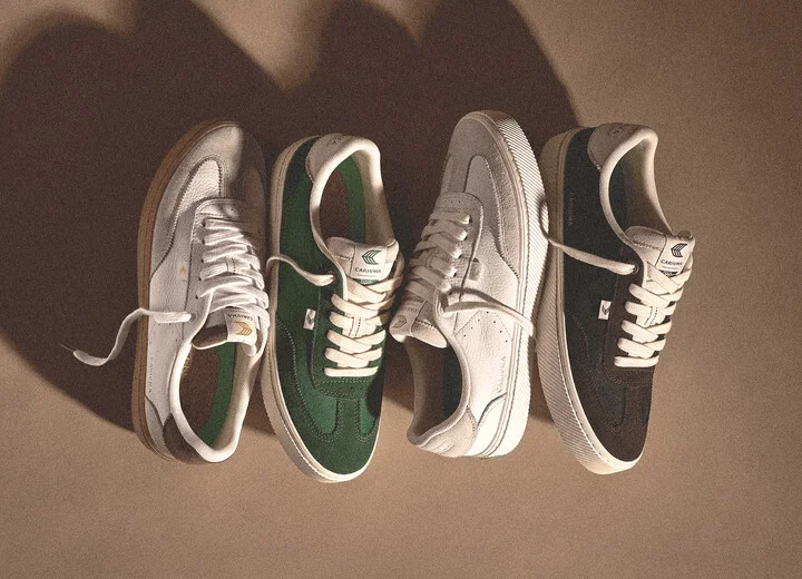 TOCA Abundant Green Suede Green Nylon Sneaker Men - Image 6