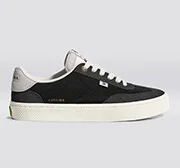 TOCA Ash Grey Suede Black Nylon Sneaker Men - Image 8