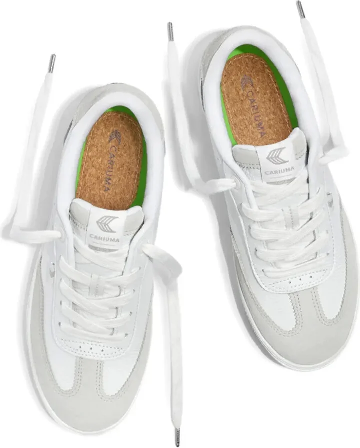 Toca lace-up leather sneakers - Image 3