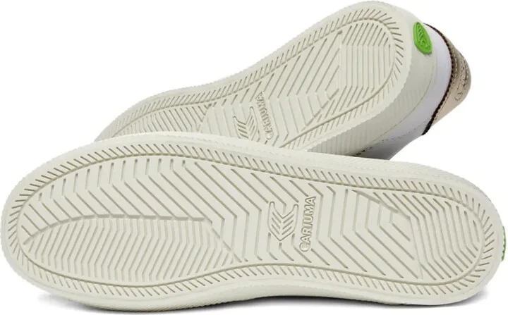 Toca metallic-detail leather sneakers - Image 5