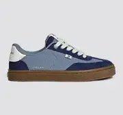 TOCA Teak Mirage Blue Nylon Bright Navy Suede Sneaker - Image 3