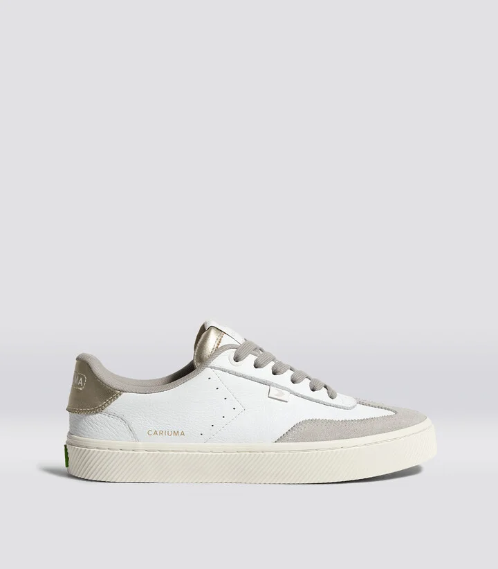 Off-White Vintage/Metallic Gold
