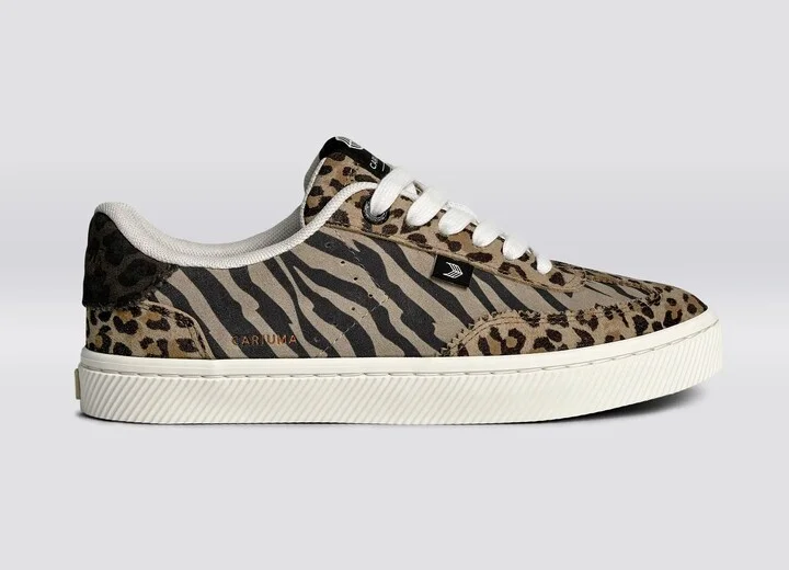 TOCA Zebra Leopard Print Suede Sneaker - Image 2