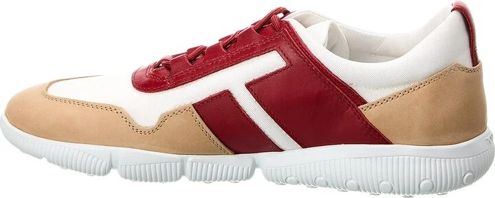 Tod’S All Competition Canvas & Leather Sneaker - Image 2