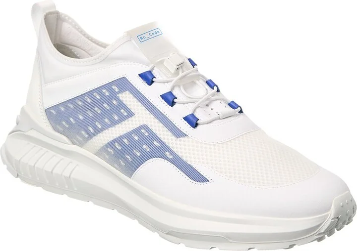 TOD’s Allacciata Rete Running No_Code Mesh & Leather Sneaker