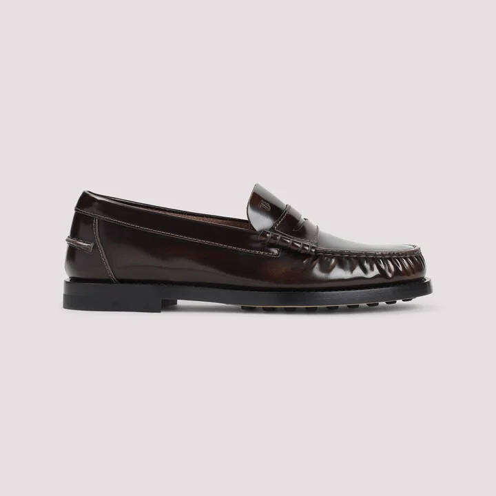 Tod S Calf Leather Loafers - Image 3