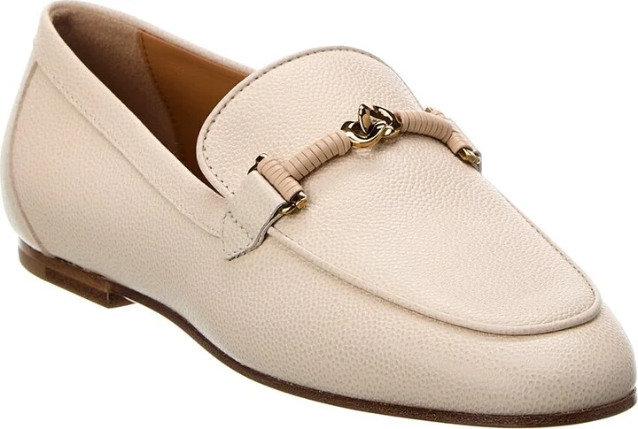 TOD’s Chain-Link Leather Loafer