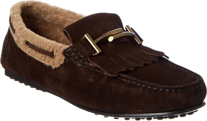 Tod’S City Gommino Suede Loafer