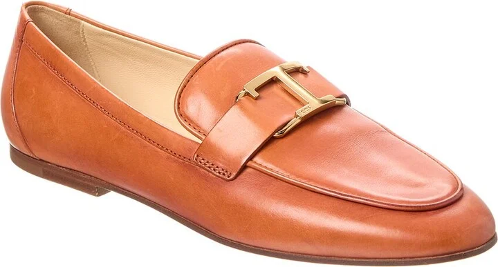 Tod’S Cuoio Leather Loafer