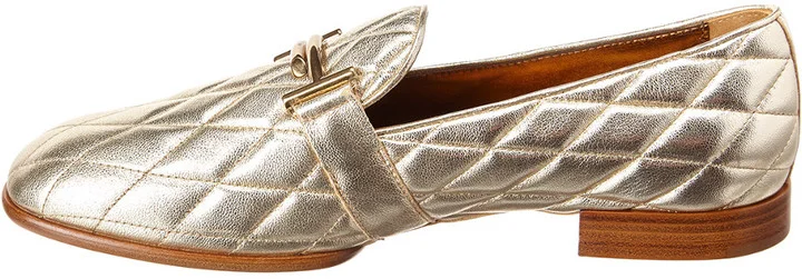 Tod’S Double T Quilted Leather Loafer - Image 2