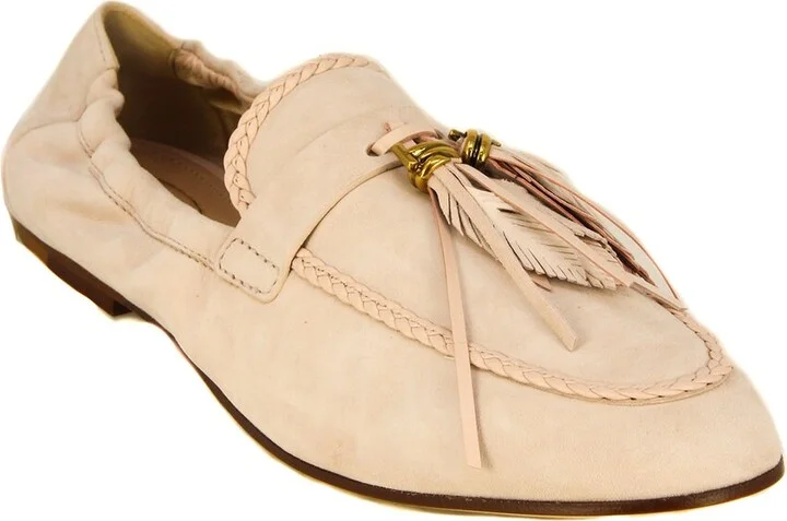Tod’S Double T Suede Moccasin
