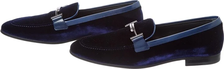 Tod’S Double T Velvet Loafer (Authentic Pre-Loved) - Image 2