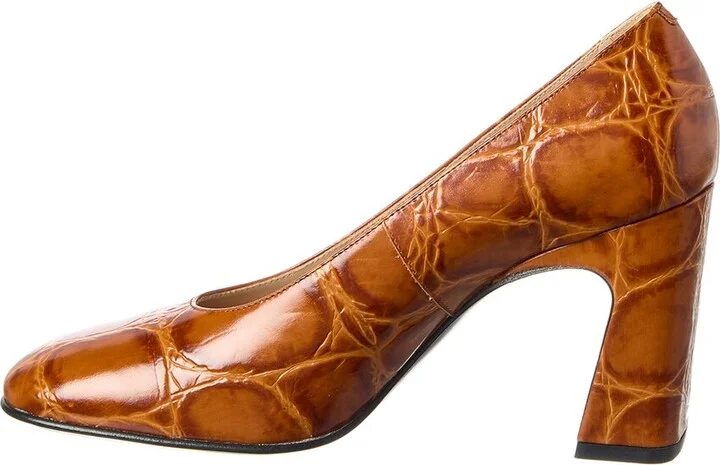 Tod’S Embossed Leather Pump - Image 2