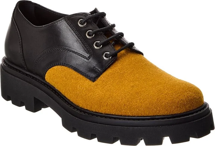 TOD’s Felt & Leather Derby