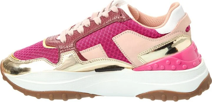 Tod’S Fonda Leather & Mesh Sneaker - Image 2