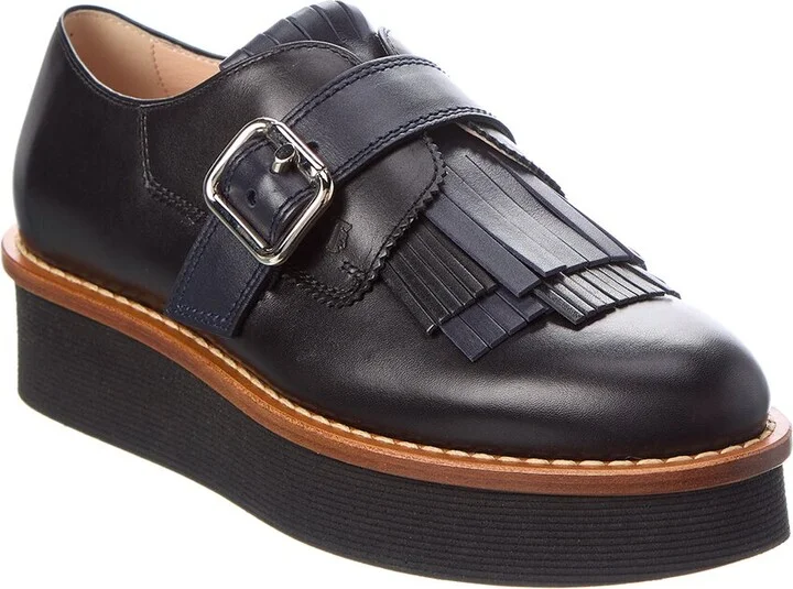 TOD’s Fringe Leather Loafer