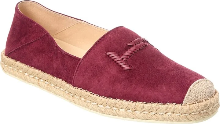 Tod’S Gomma Suede Espadrille
