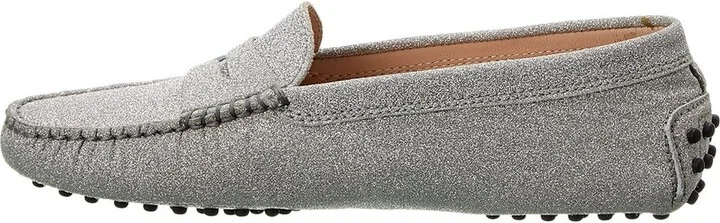 Tod’S Gommini Glitter Leather Loafer - Image 2