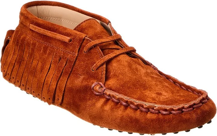 Tod’S Gommini Suede Bootie