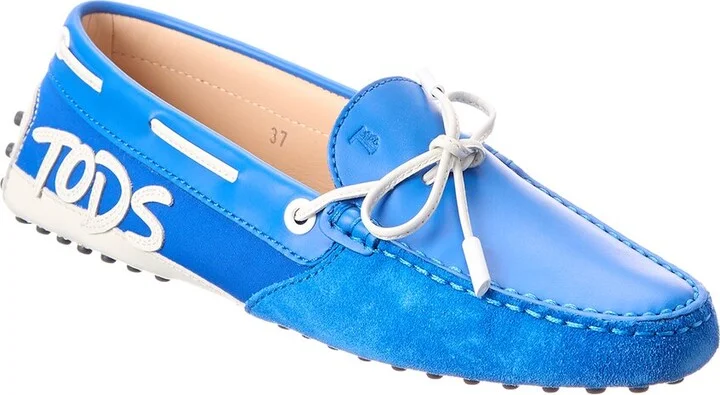 TOD’s Gommino Leather & Suede Loafer
