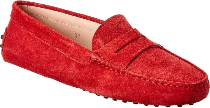Tod’S Gommino Suede Driving Shoe