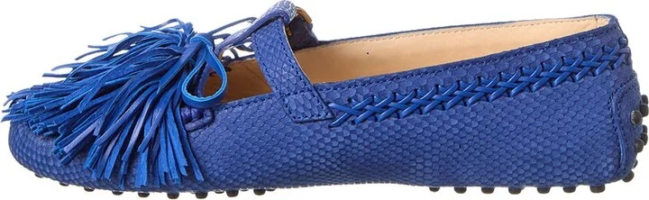 Tod’S Gommino T-Ring Leather Loafer - Image 2