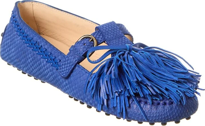 Tod’S Gommino T-Ring Leather Loafer