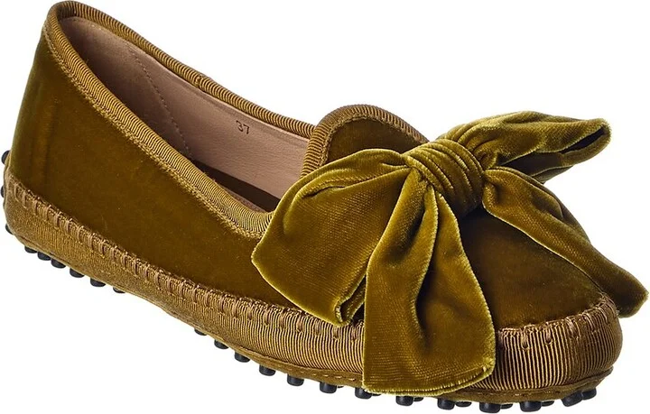 Tod’S Gommino Velvet Loafer