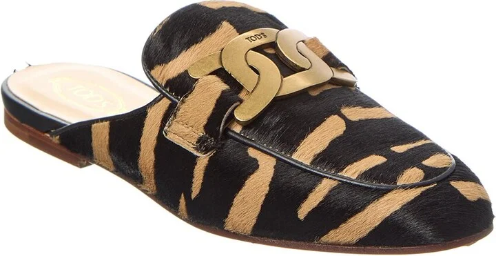 Tod’S Haircalf Mule