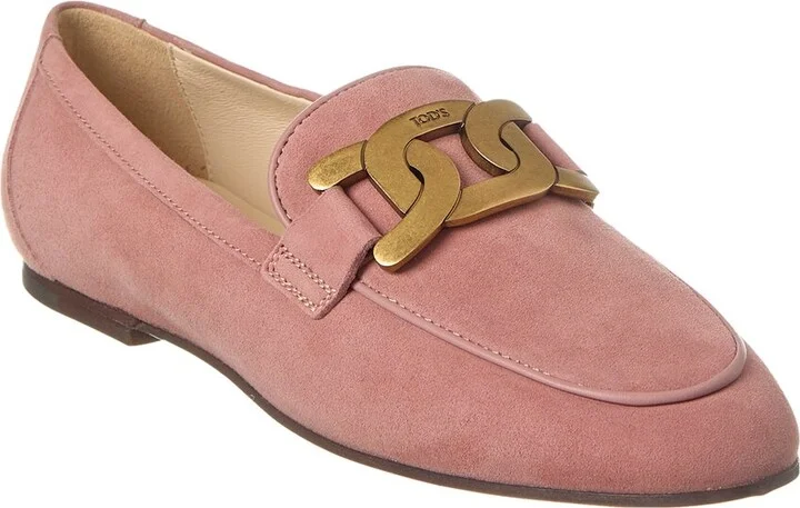 Tod’S Kate Suede & Leather Loafer