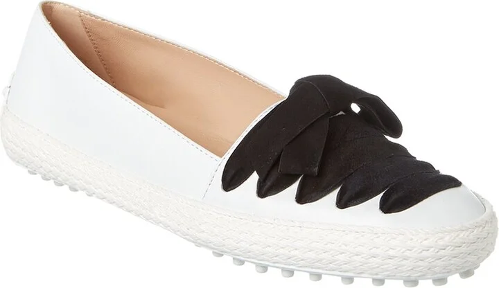 TOD’s Lace-Up Slip On