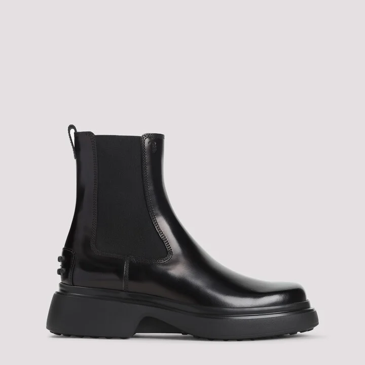 Tod S Leather Ankle Boots
