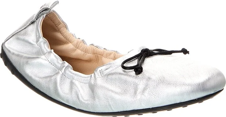 Tod’S Leather Ballerina Flat