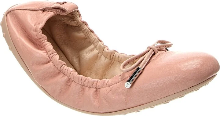 Tod’S Leather Ballerina Flat