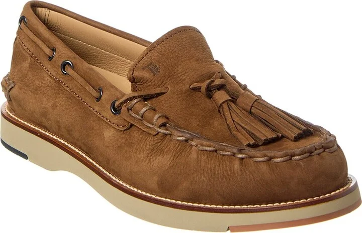 Tod’S Leather Boat Shoe