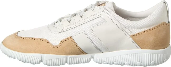Tod’S Leather & Canvas Sneaker - Image 2