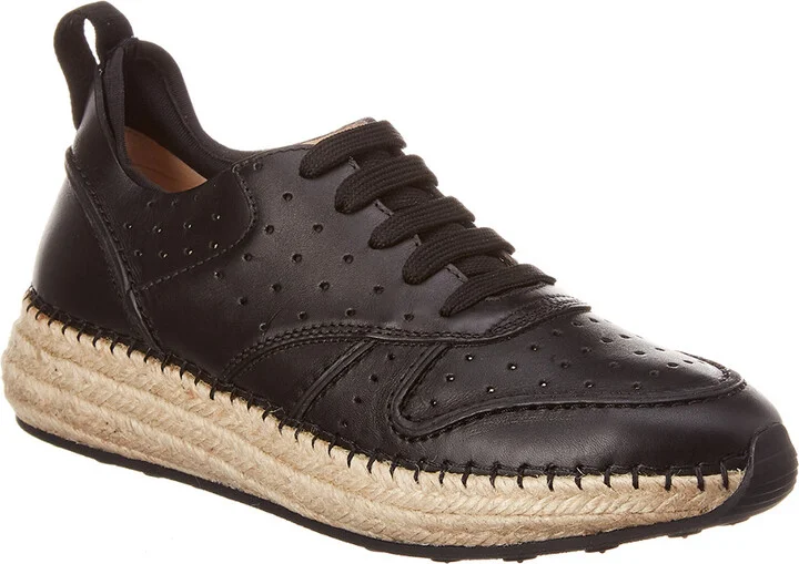 TOD’s Leather Espadrille Sneaker
